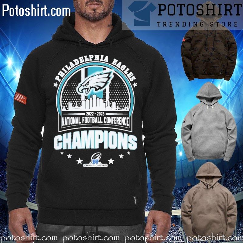 Philadelphia Eagles Champions national football conference 2022-2023 logo T- shirt, hoodie, sweater, long sleeve and tank top