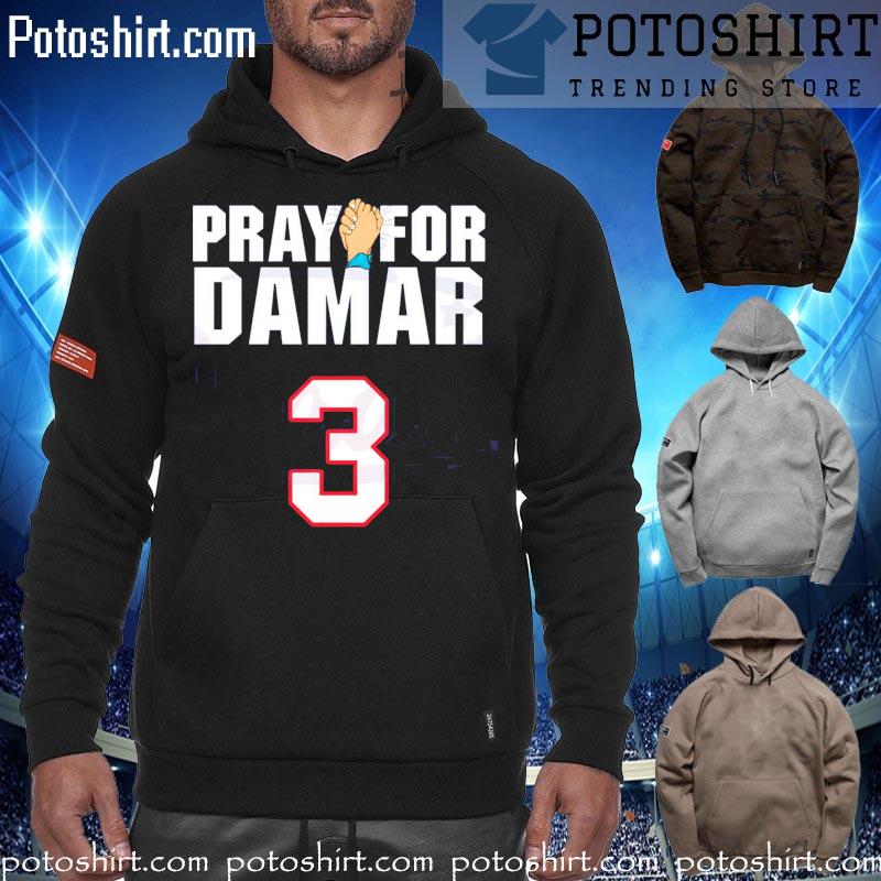 Pray for damar 03 T-s hoodiess