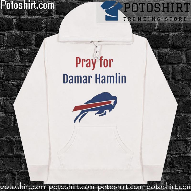 Pray for damar hamlin Buffalo Bills 2023 T-s hoodiess