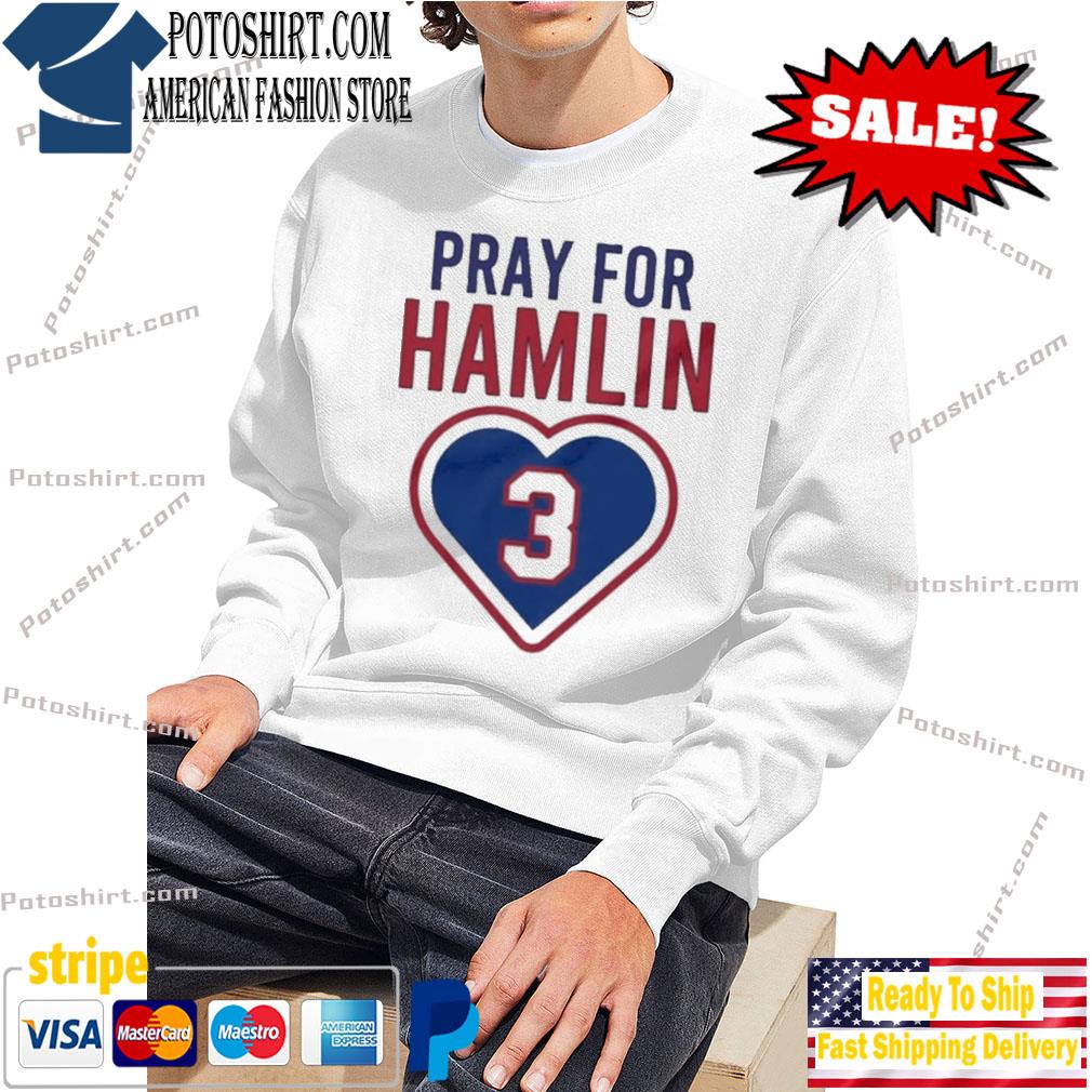 Official Pray for Damar 3 Damar Hamlin t-shirt