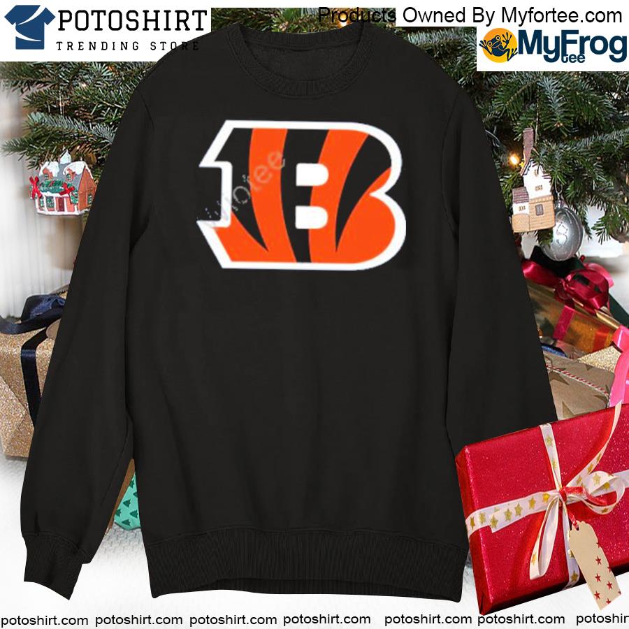 Cincinnati Bengals Primary Colour Logo Crew Sweatshirt - Mens