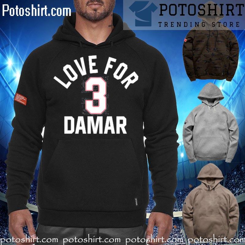 Awesome love for Damar Hamlin shirt, hoodie, sweater, long sleeve and tank  top