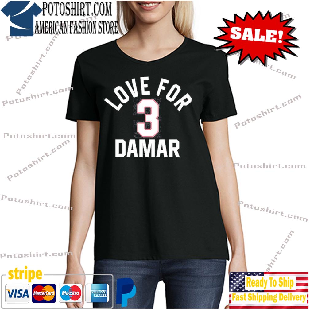 Love For 3 Damar Shirt, Custom prints store