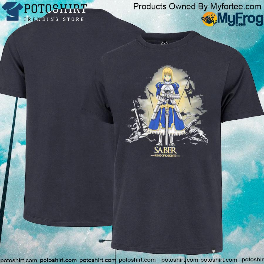 Saber the warrior fate stay night T-shirt