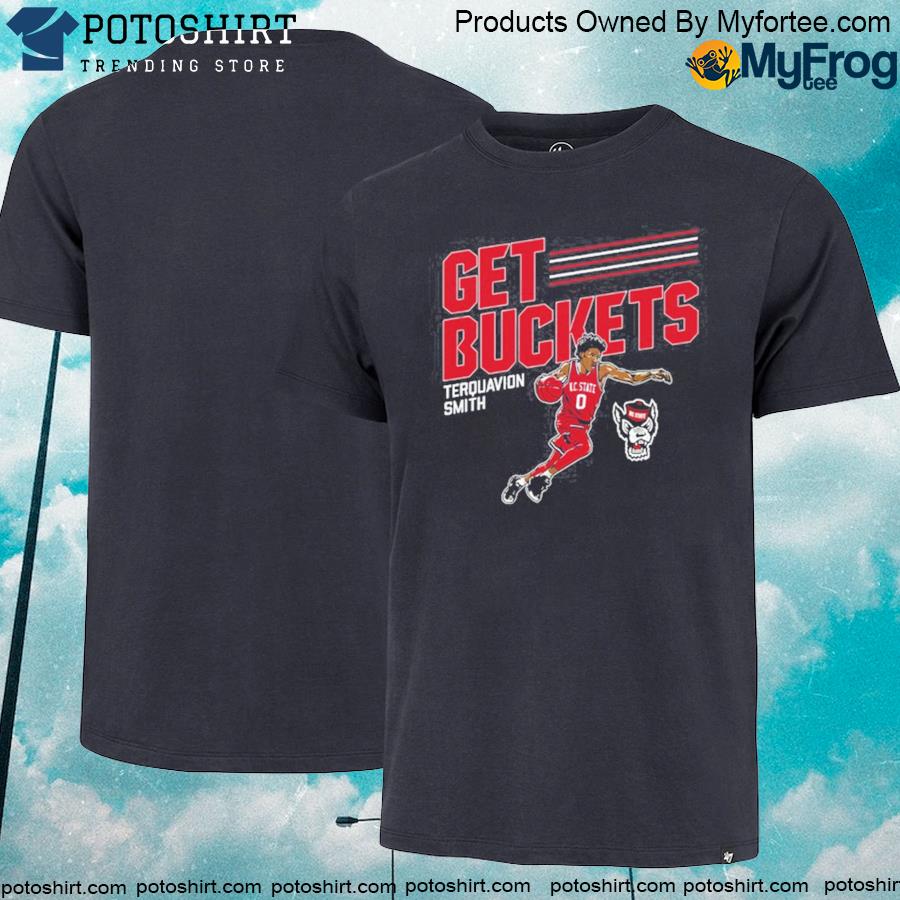 Terquavion Get Buckets Shirt, NC State Terquavion Smith T-Shirt