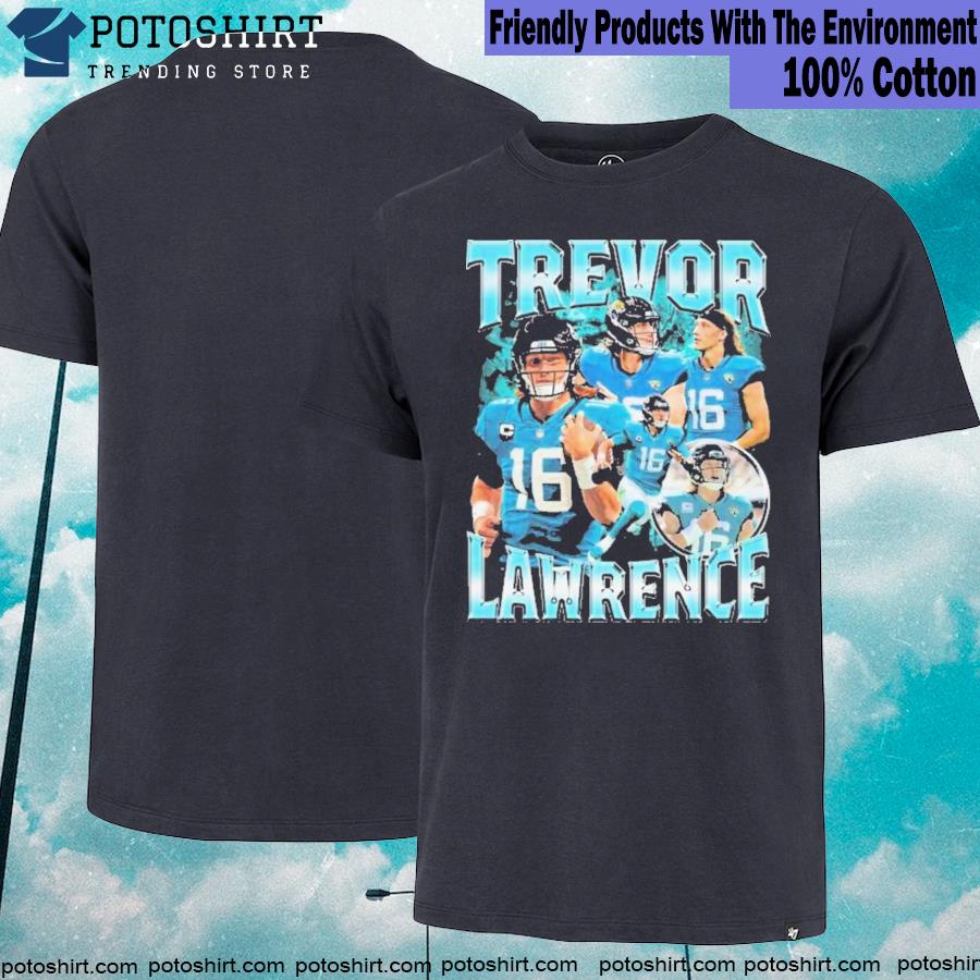 Trevor Lawrence Jacksonville Jaguars Nfl Football T-shirt - Wow Tshirt  Store Online