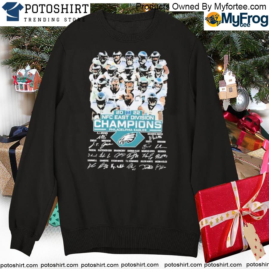 2023 Nfc East Champions Philadelphia Eagles Signatures Shirt, hoodie,  sweater, long sleeve and tank top