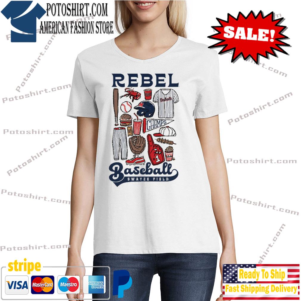 Olemaha Skeleton Ole Miss Baseball Shirt – Teepital – Everyday New