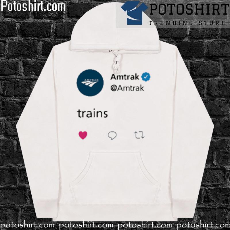 Amtrak Tweet Trains Twitter Tee Shirt hoodiess