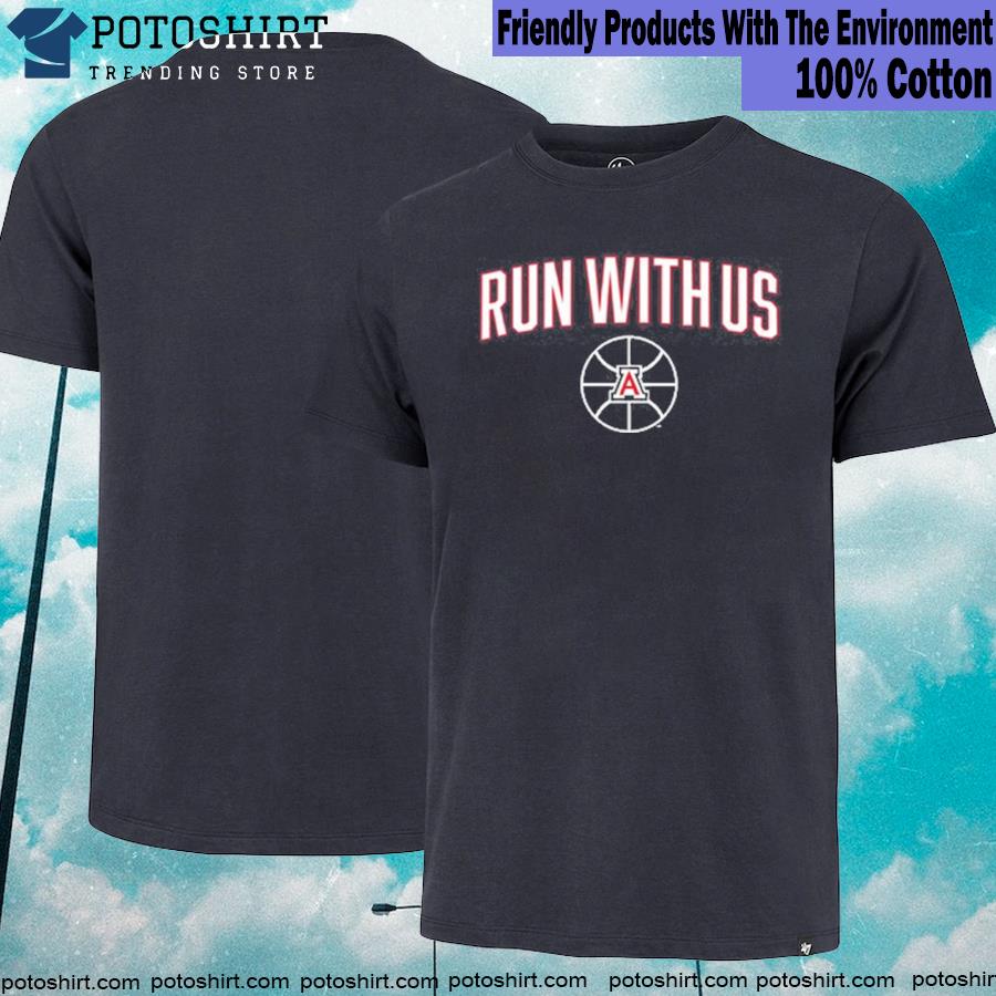 Arizona Pac-12 Run With Us-Unisex T-Shirt