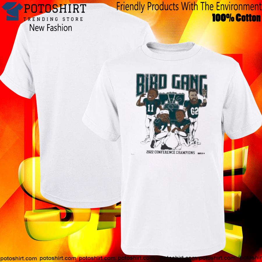 Breakingt merch bird gang philadelphia 2022 conference champions new T-shirt