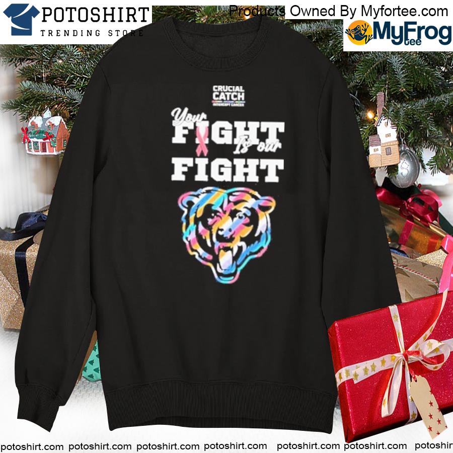 Chicago Bears crucial catch intercept cancer your fight is our