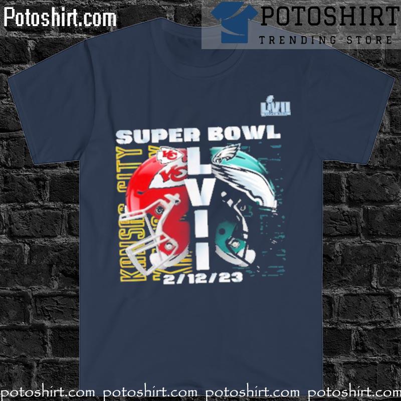 2023 Super Bowl Lvii Kansas City Chiefs Vs Philadelphia Eagles Sweatshirt,  hoodie, sweater, long sleeve and tank top