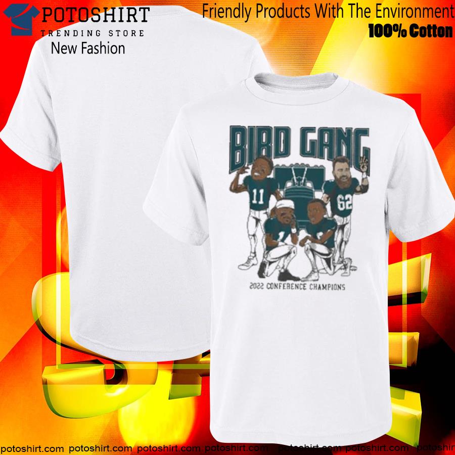 Conference champions caricatures bird gang T-shirt