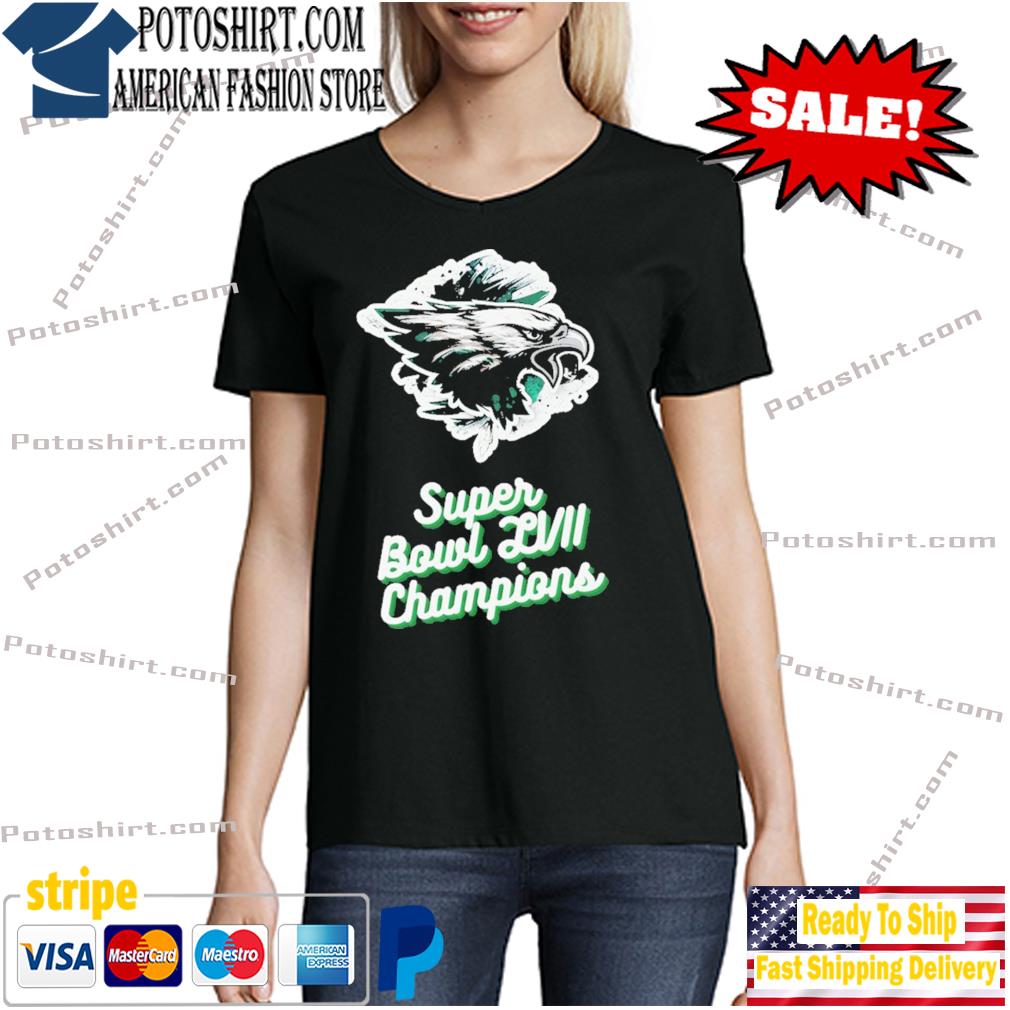 This Is My Eagles Win The Super Bowl Lvii Shirt Ladies Tee