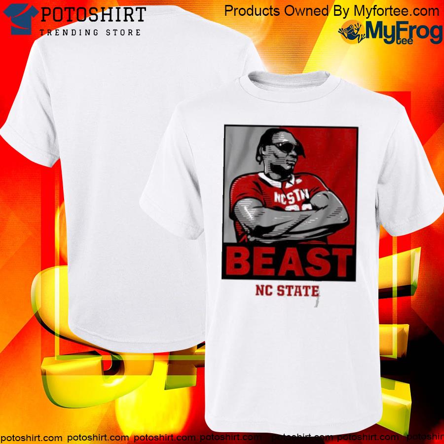 DJ Burns Beast Shades Shirt, NC State DJ Burns T-Shirt