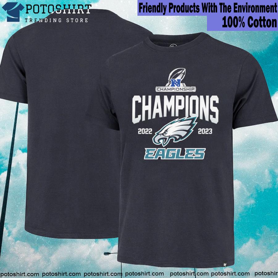 Philadelphia Eagles 2023 NFC Super Bowl Championship T-Shirt