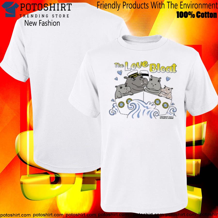 Hot the love bloat hippo family shirt