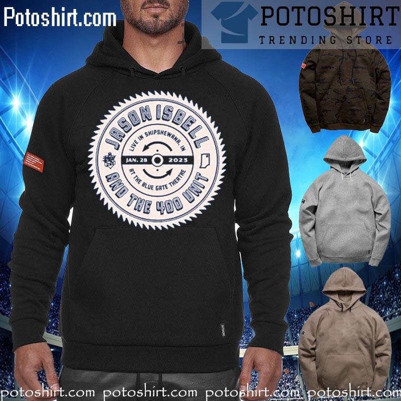 Jason Isbell And The 400 Unit Indiana 2023, January 28th, The Blue Gate Pac Shipshewana Shirt hoodiess