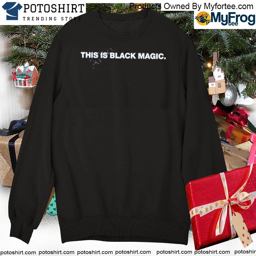 Jay-Z wears the “This Is Black Magic” crewneck I designed for