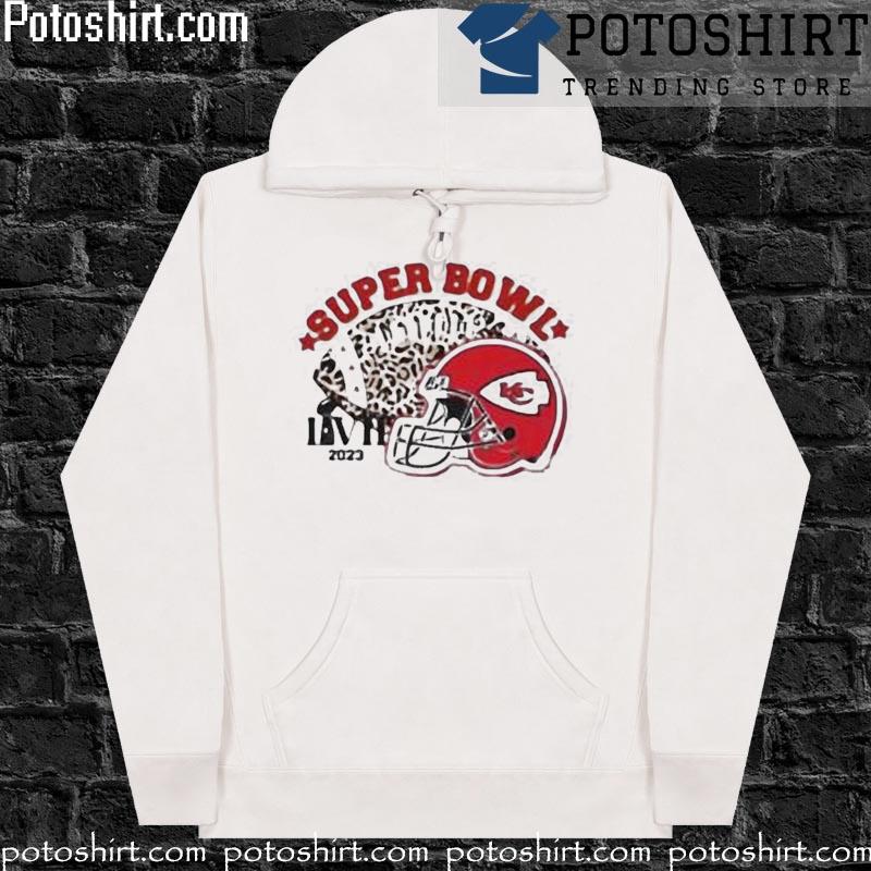 Kansas City Chiefs Leopard Gameday Super Bowl 2023 Football T-shirt