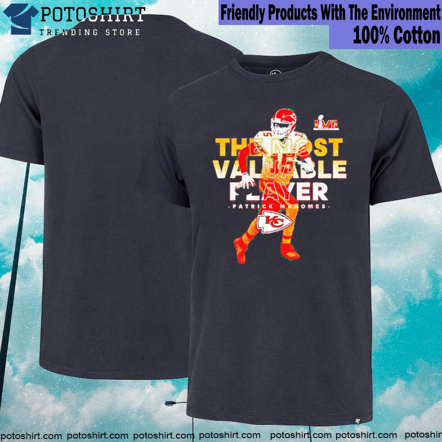 Kansas City Chiefs Patrick Mahomes the most valuable player shirt