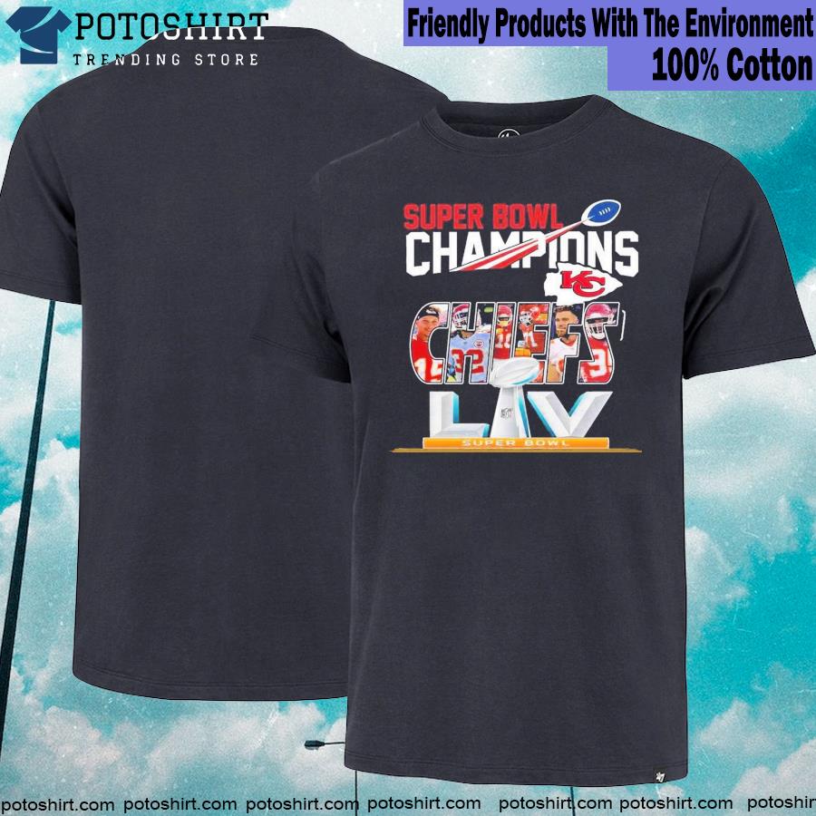 Kansas City Chiefs Shirt, Superbowl LVII Champions 2023 Tee