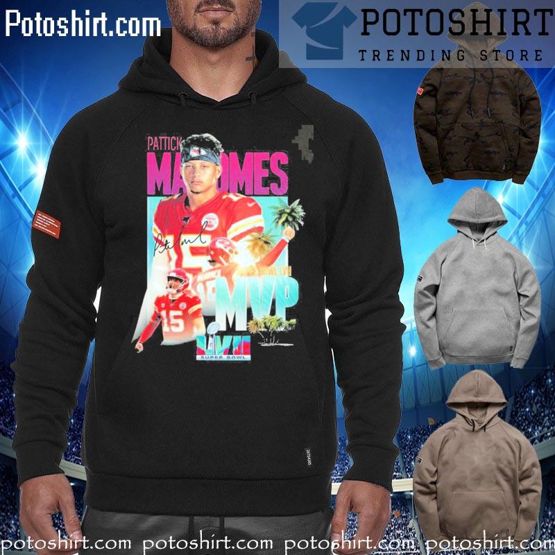 Kansas City Chiefs Super Bowl LVII MVP Patrick Mahomes Signature Vintage T-Shirt hoodiess