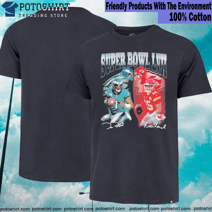 Kansas City Chiefs vs Philadelphia Eagles NFL Football Sunday 2023 Super Bowl LVI Champion T-Shirt