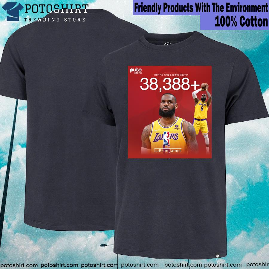 LeBron James Jerseys, LeBron James All-Time Points Leader Shirt, LeBron  James Lakers Gear, Merchandise