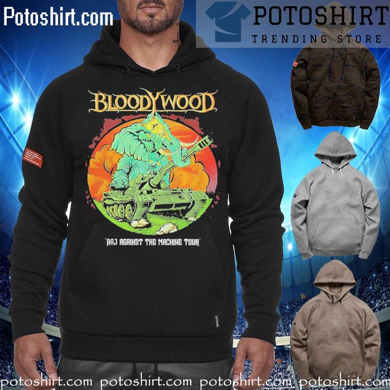 Official bloody Wood Raj Against The Machine Shirt hoodiess