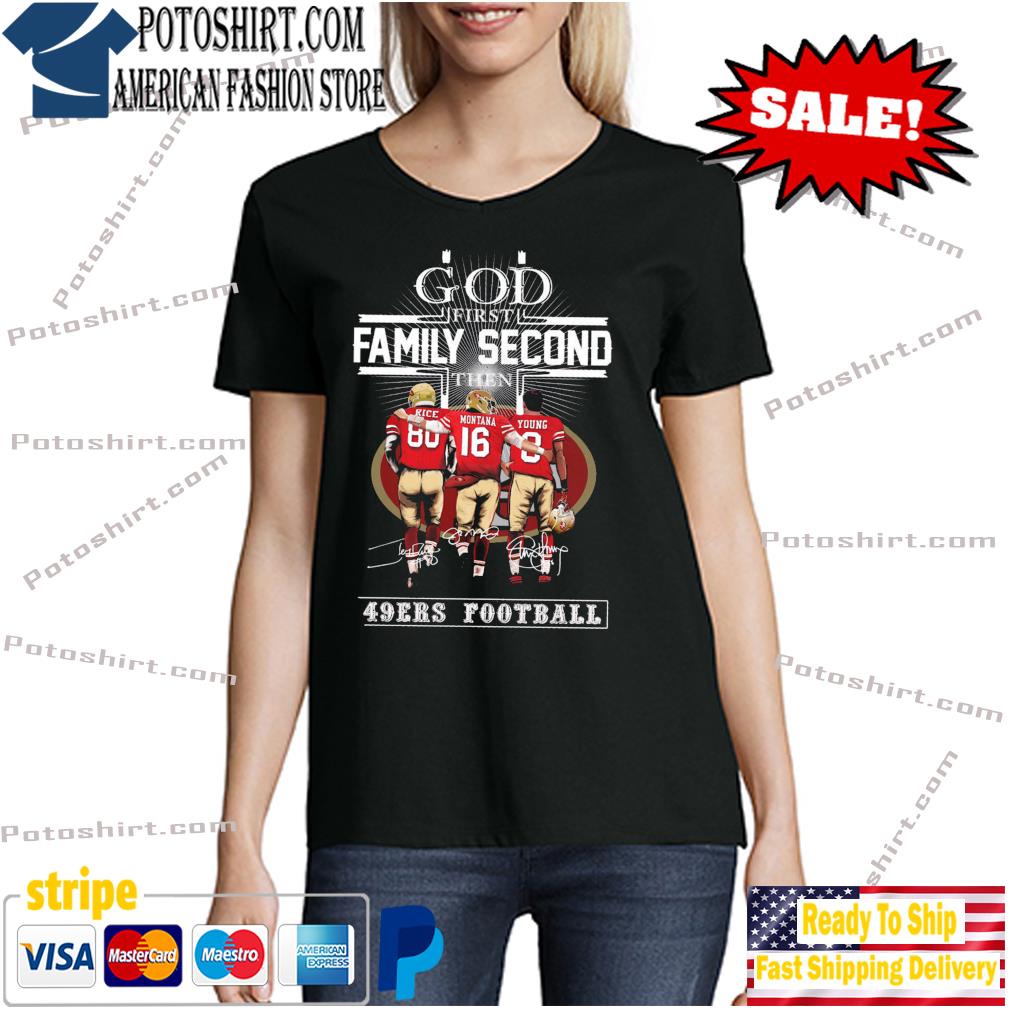 God first family second then Louisville Cardinals football shirt, hoodie,  sweater and v-neck t-shirt