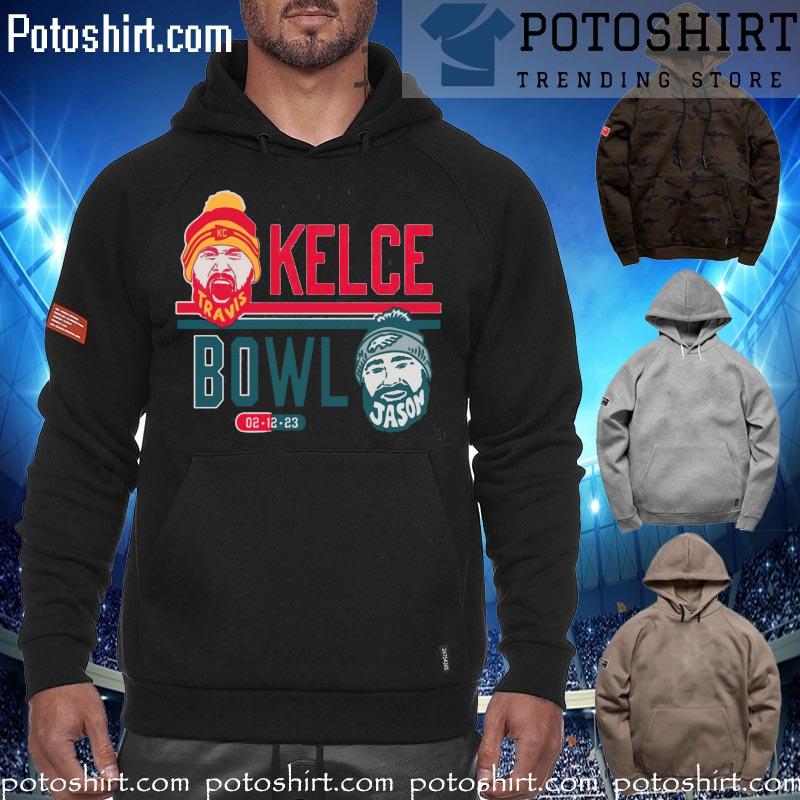 Official jason And Travis Funny Kelce Bowl Shirt hoodiess