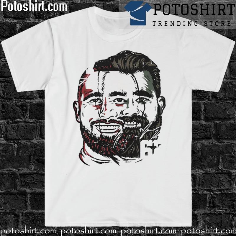 Jason Kelce White T-Shirt Print #1255679 Online