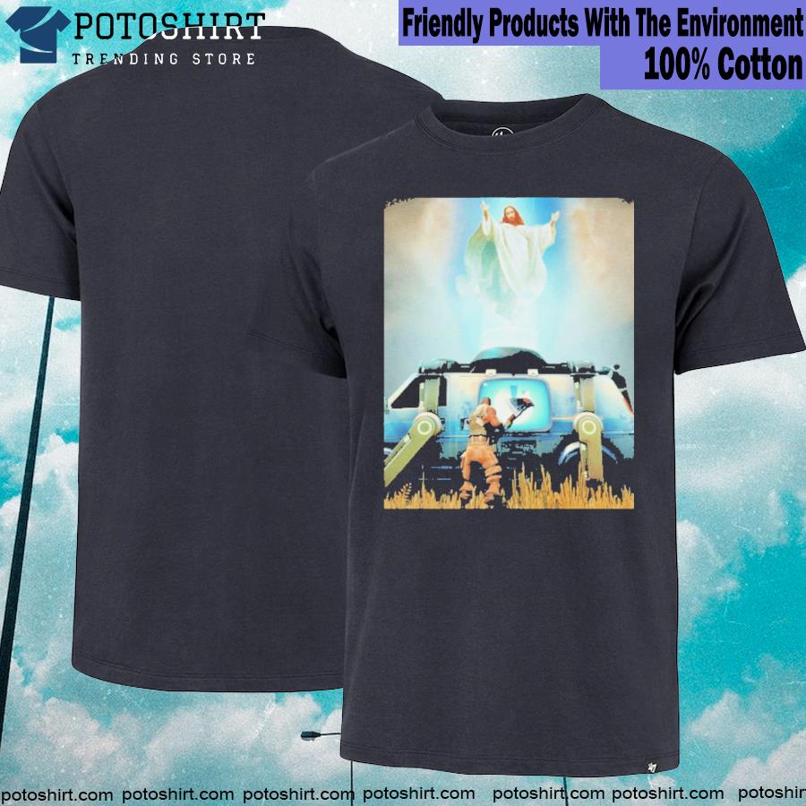 Official jesus resurrection x fortnite T-shirt