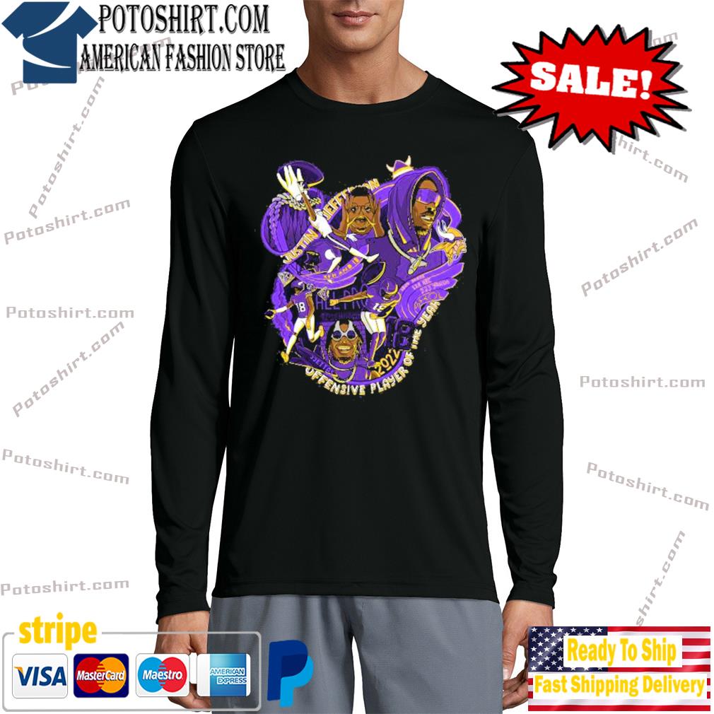 rattraptees Justin Jefferson Celebration Long Sleeve T-Shirt