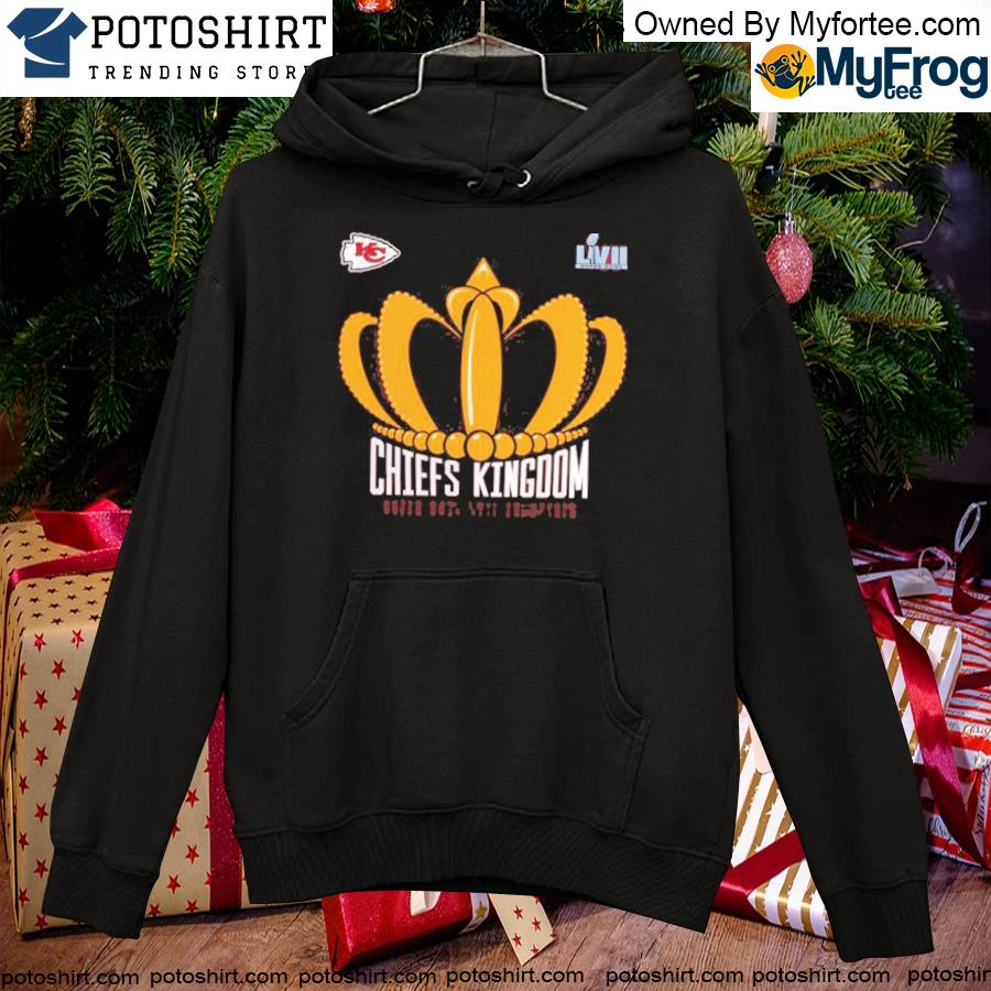 Official kansas City Chiefs 2023 Super Bowl LVII Champions Crown Shirt hoodie