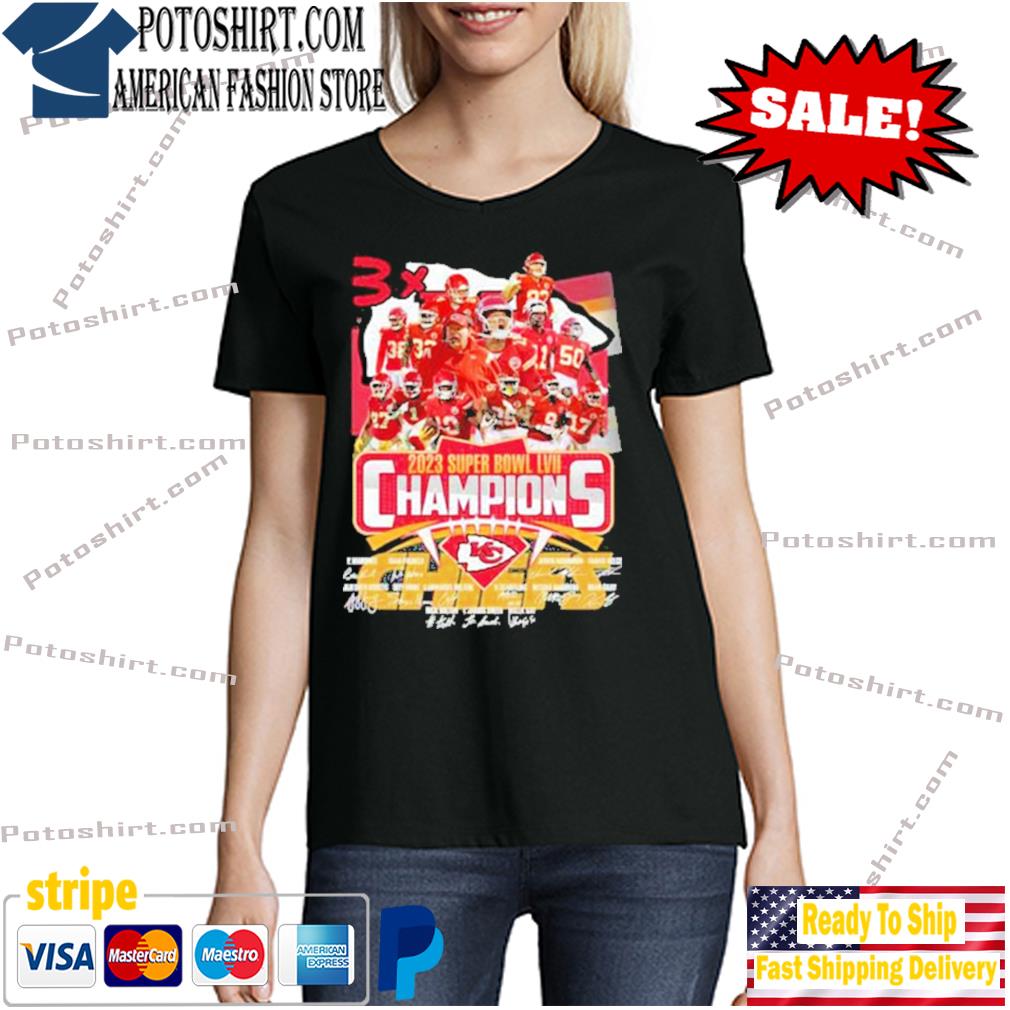 Kansas City Chiefs Super Bowl LVII Champions Gear, Autographs