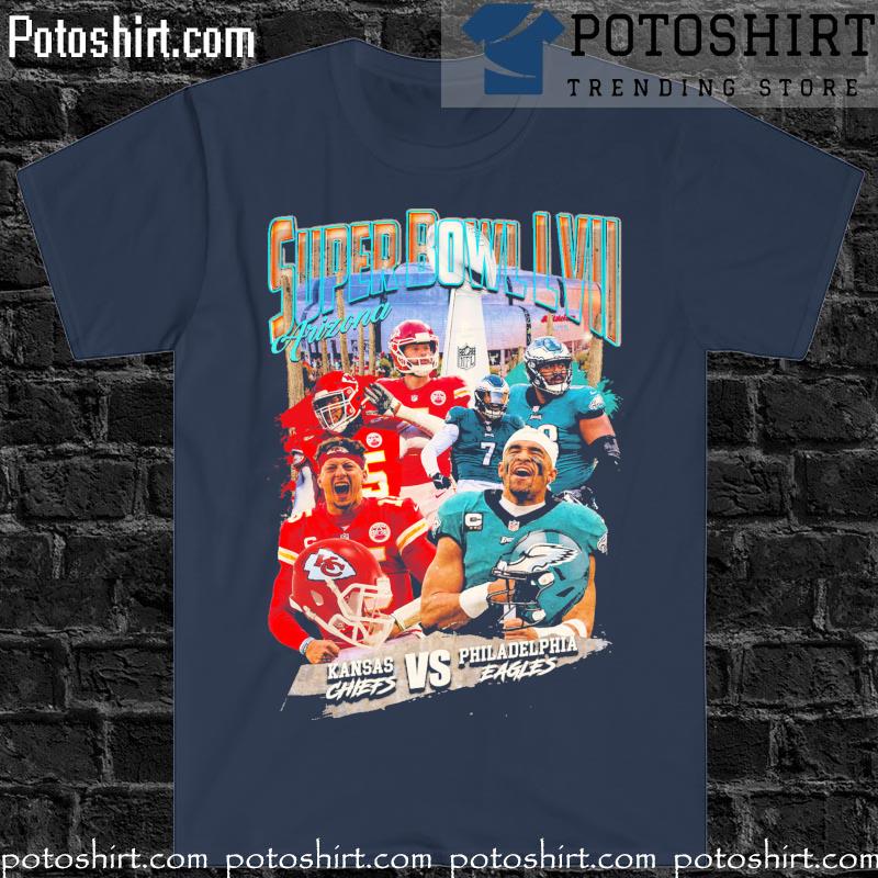 Philadelphia eagles and Kansas city Chiefs super bowl 2023 shirt, hoodie,  sweater, long sleeve and tank top