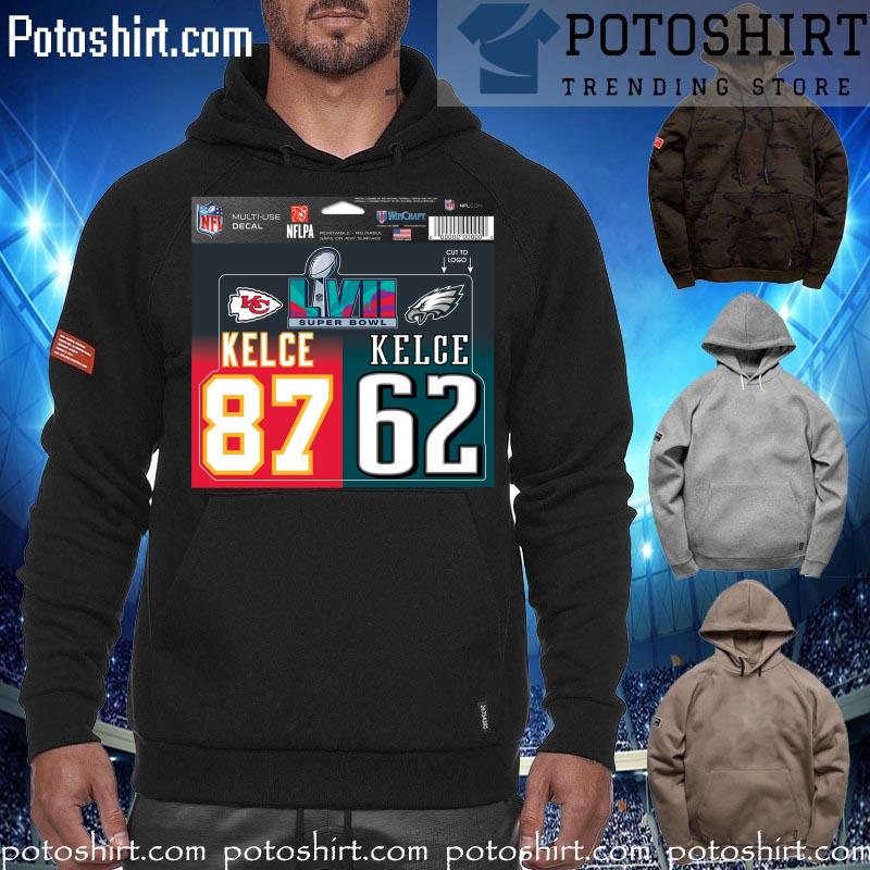 The Kelce Bowl Chiefs vs Eagles Super Bowl LVII 2023, Kelce Brothers  matchup T-Shirt, hoodie, sweater, long sleeve and tank top