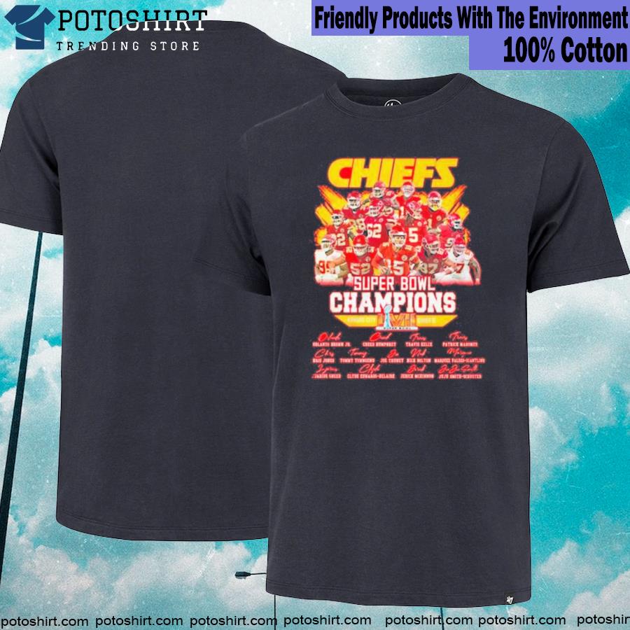 Kansas city Chiefs all team player 2023 super bowl champions shirt, hoodie,  sweater, long sleeve and tank top