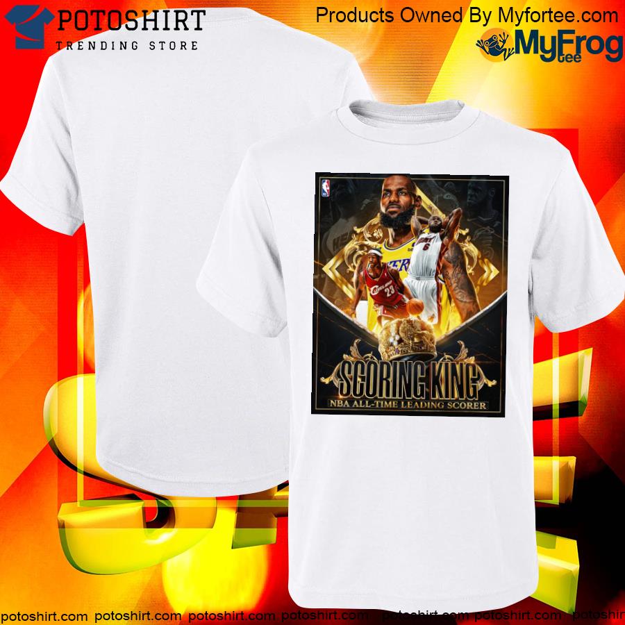 Official leBron James 38,388 points One Scoring King shirt