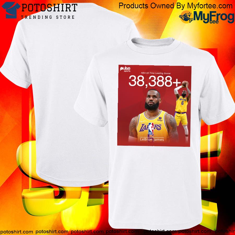 Official leBron James has become the NBA's all-time leading points scorer T-shirt