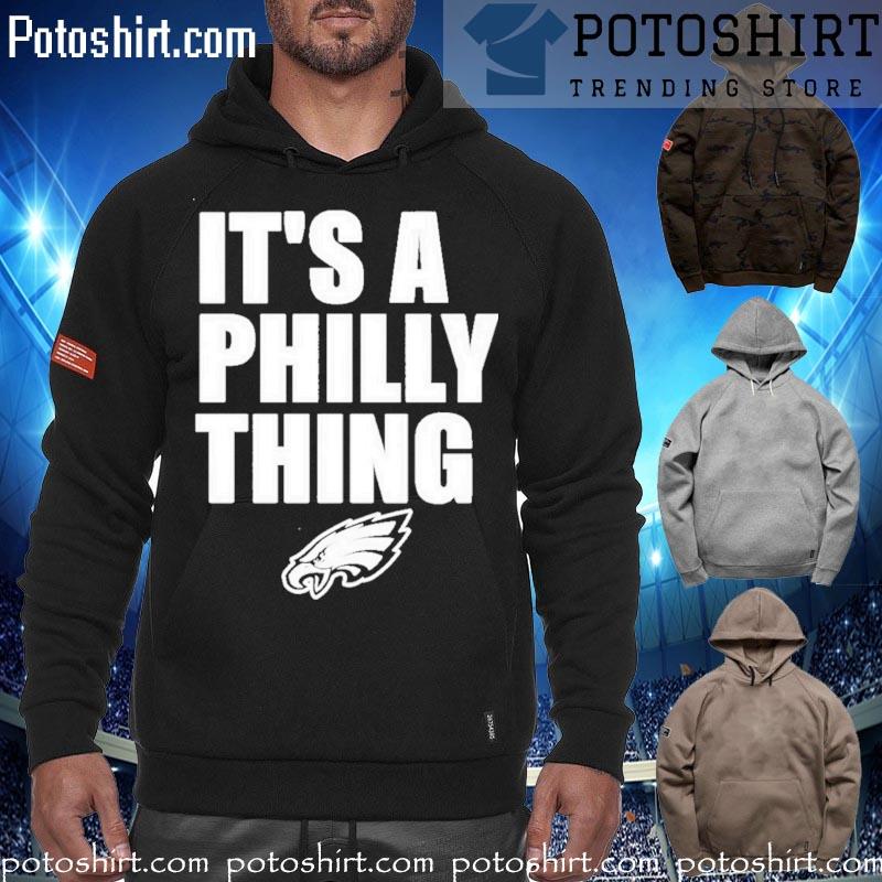 Men's Philadelphia Eagles New Era Black It's A Philly Thing T-Shirt