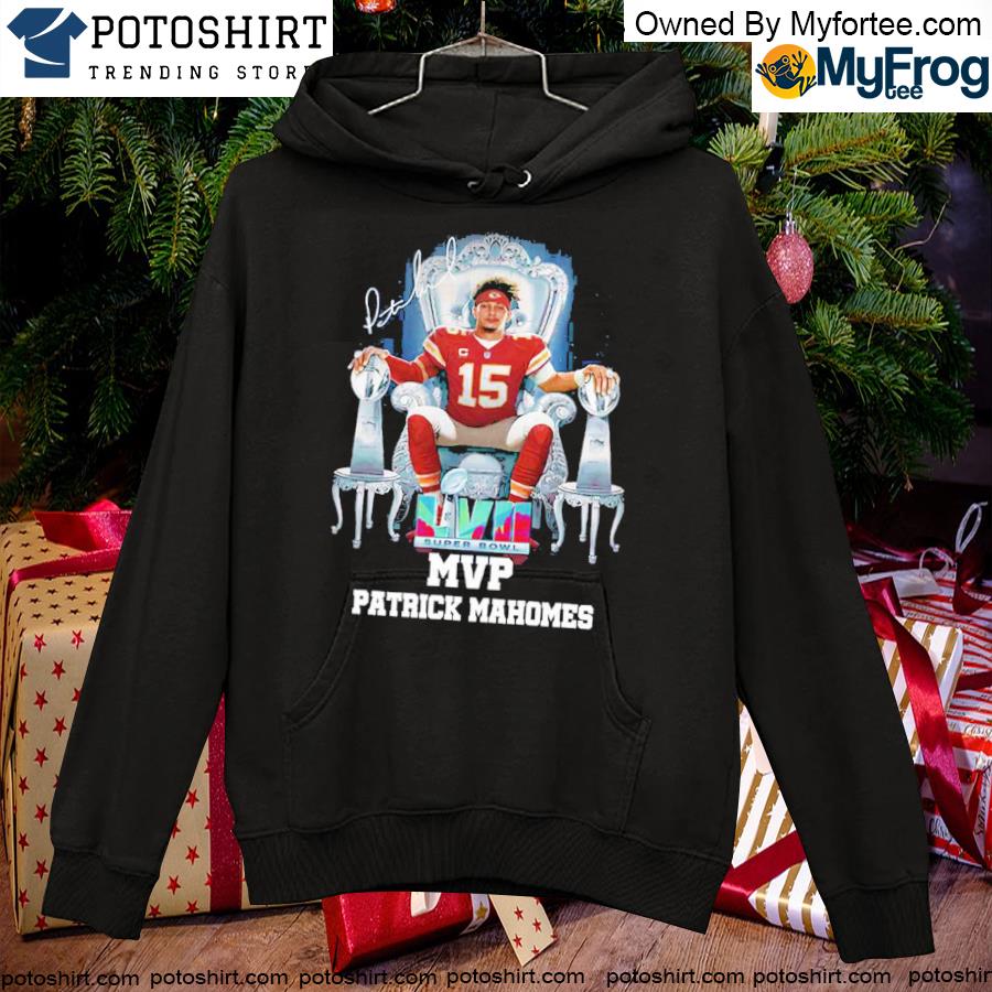 Official patrick Mahomes MVP LVII poster T-s hoodie