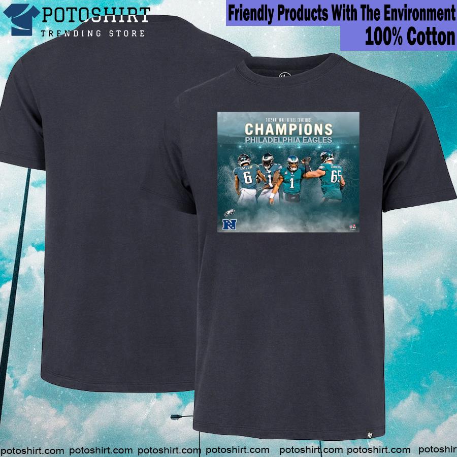 Official philadelphia eagles 2022 national Football conference champions 20222023 T-shirt