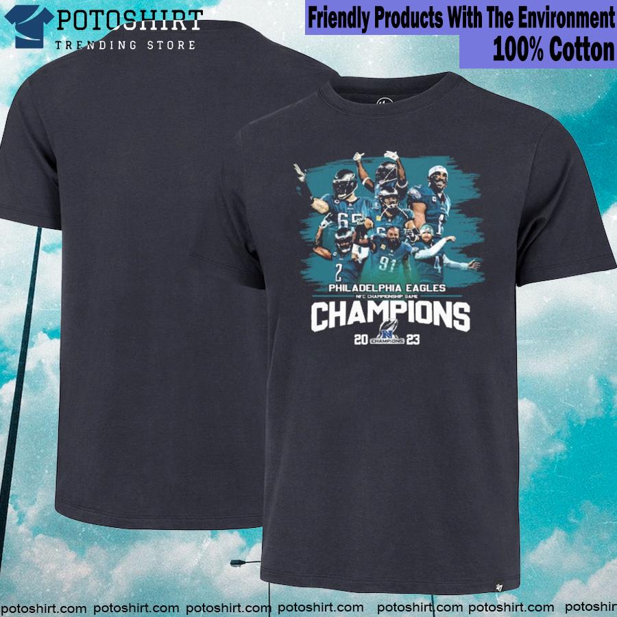 Official philadelphia Eagles NFC Champions 2023 Shirt