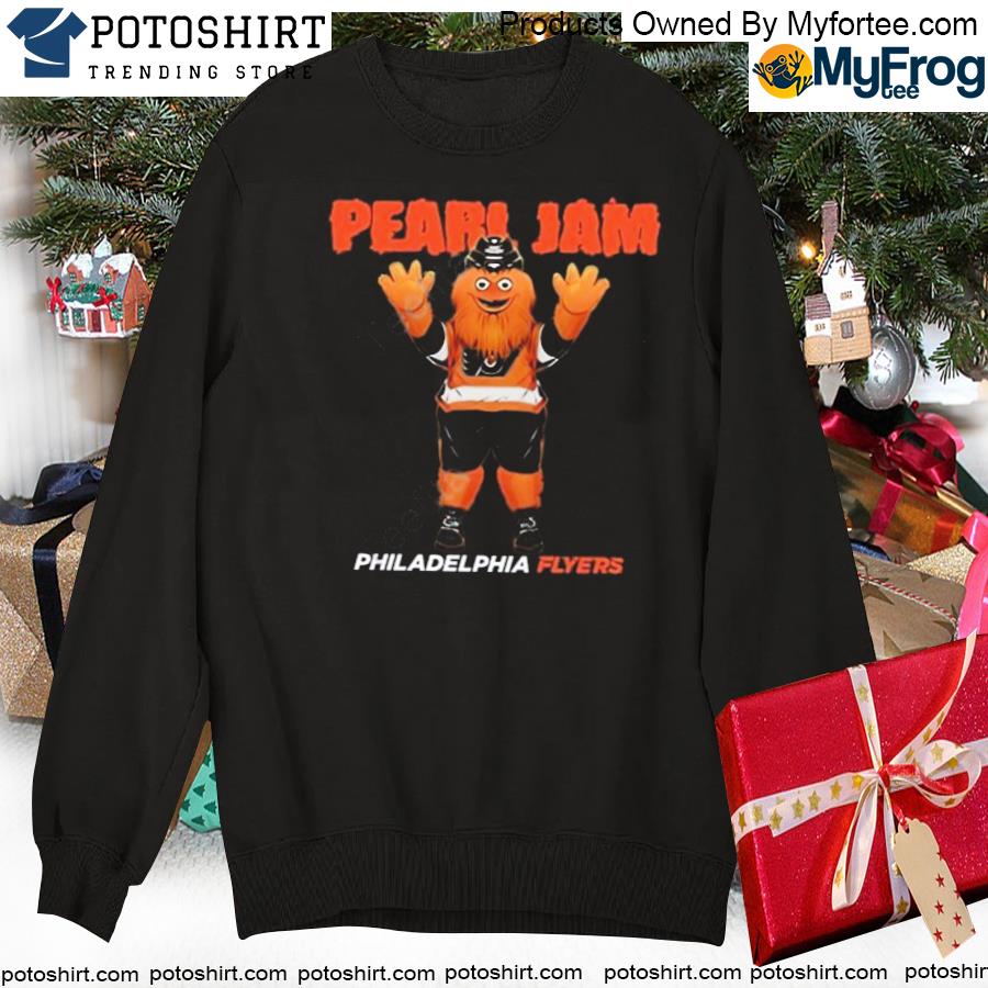 Official philadelphia flyers x pearl jam gritty shirt, hoodie, sweater,  long sleeve and tank top
