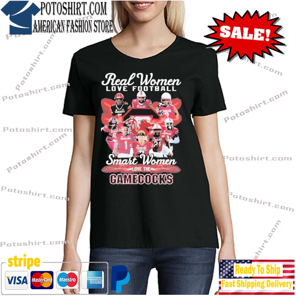 Real Women Love Baseball Smart Women Love The Cardinals T Shirt - Growkoc