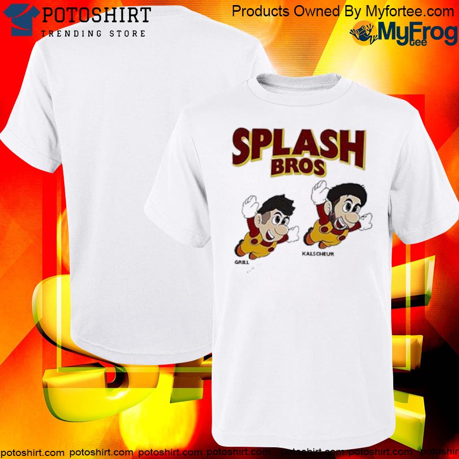 Official splash Bros Caleb Grill and Gabe Kalscheur T-shirt